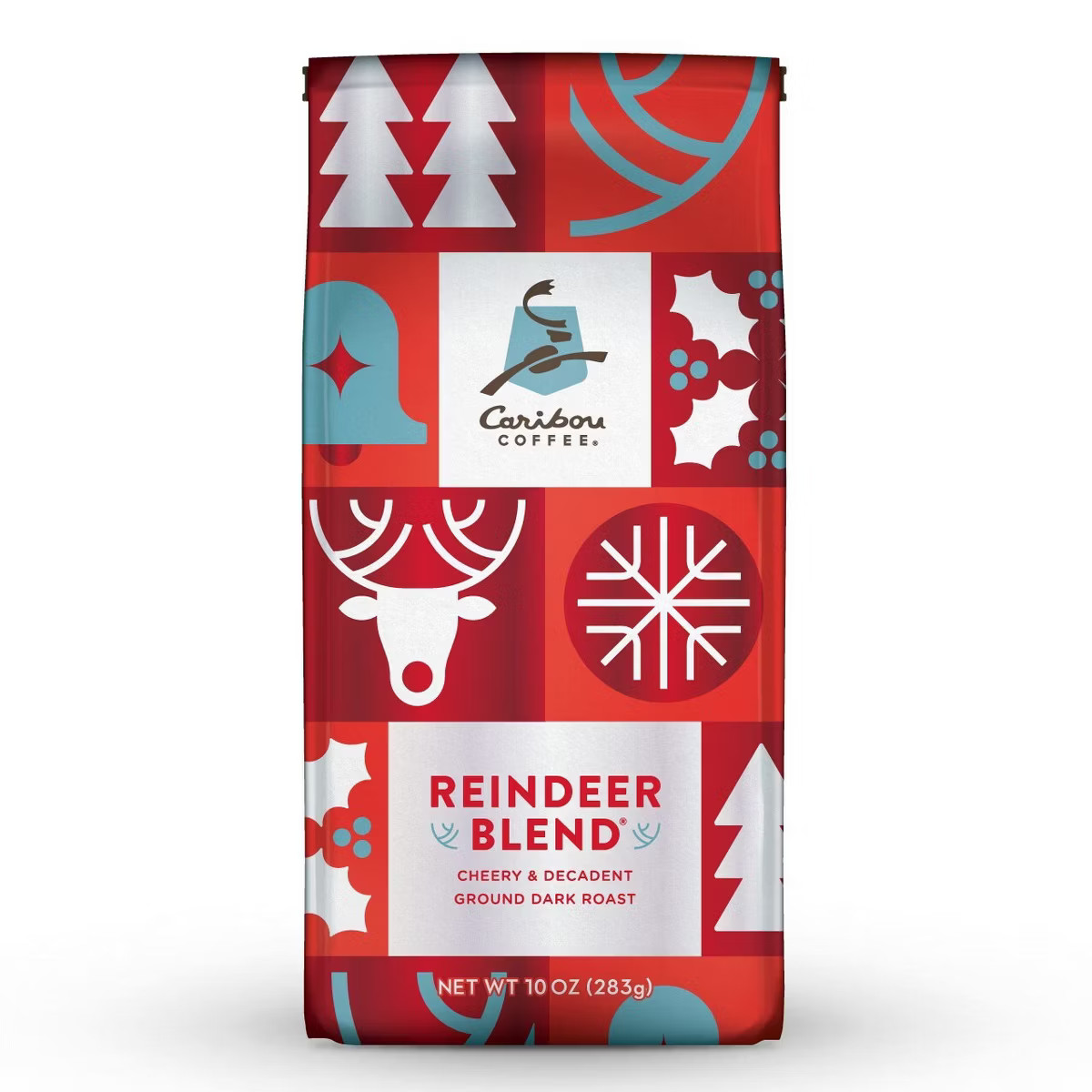 Caribou Coffee Reindeer Dark Roast Ground Coffee - 10oz | Target