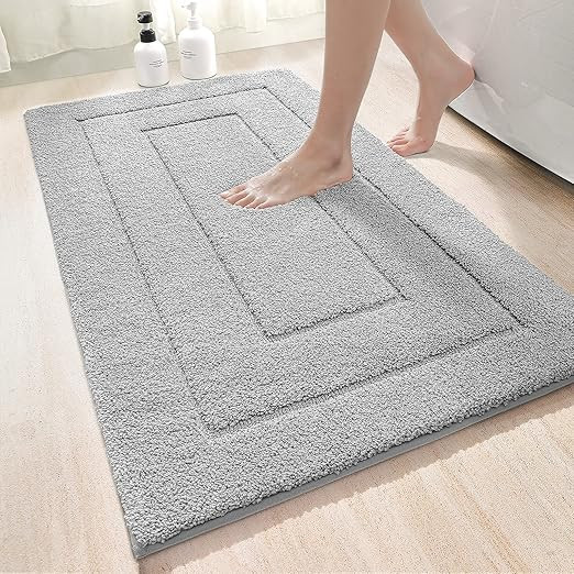 DEXI Bathroom Rug Bath Mat Non Slip Absorbent Soft Carpet for Tub Shower Room Bathroom Machine Wa... | Amazon (CA)