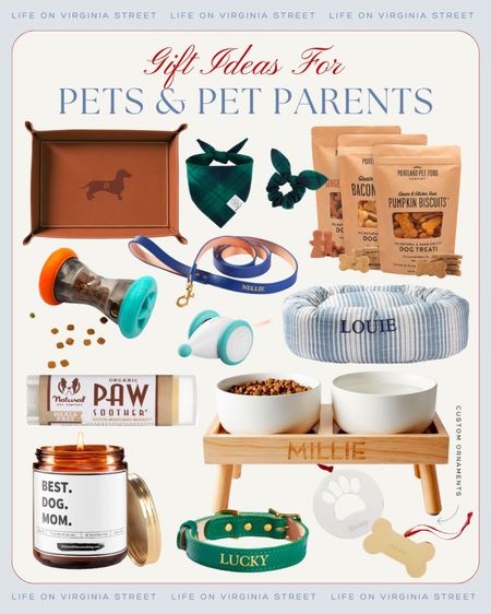 The cutest gift ideas for pets and pet parents! I’m loving this leather catchall, monogrammed leash, stylish and comfy pet bed, pet toys, and other creative gift ideas for pet owners!
.
#ltkhome #ltkfamily #ltkgiftguide #ltkholiday #ltkfindsunder50 #ltkfindsunder100 #ltkstyletip #ltkover40 crazy cat lady, dog mom, pet gifts, animal gifts, dog ornaments

#LTKGiftGuide #LTKSeasonal #LTKfindsunder50