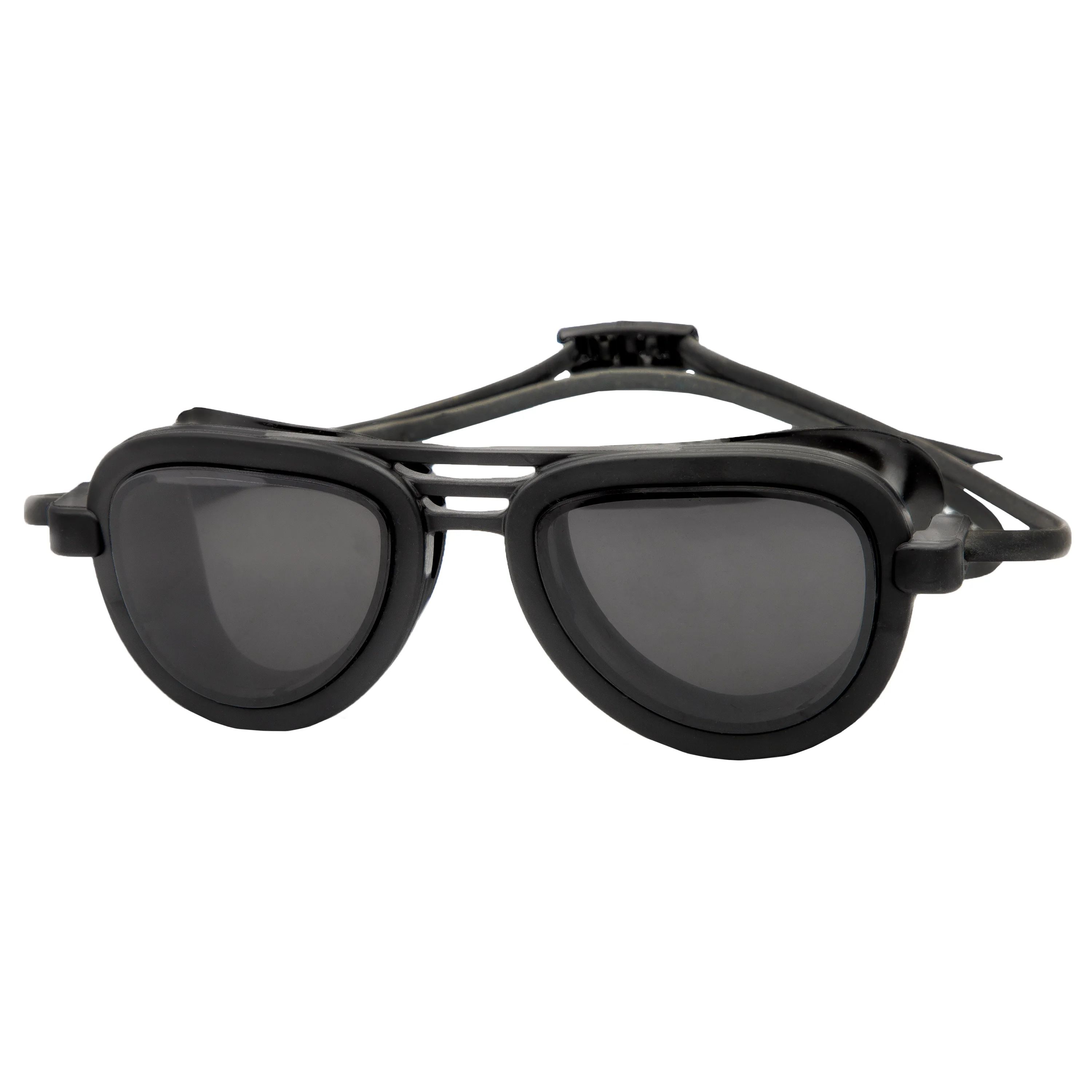 Dolfino Adult Aviator Shade Goggle, Black, Unisex | Walmart (US)