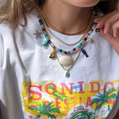 Maui Charm Necklace - Multi | BaubleBar