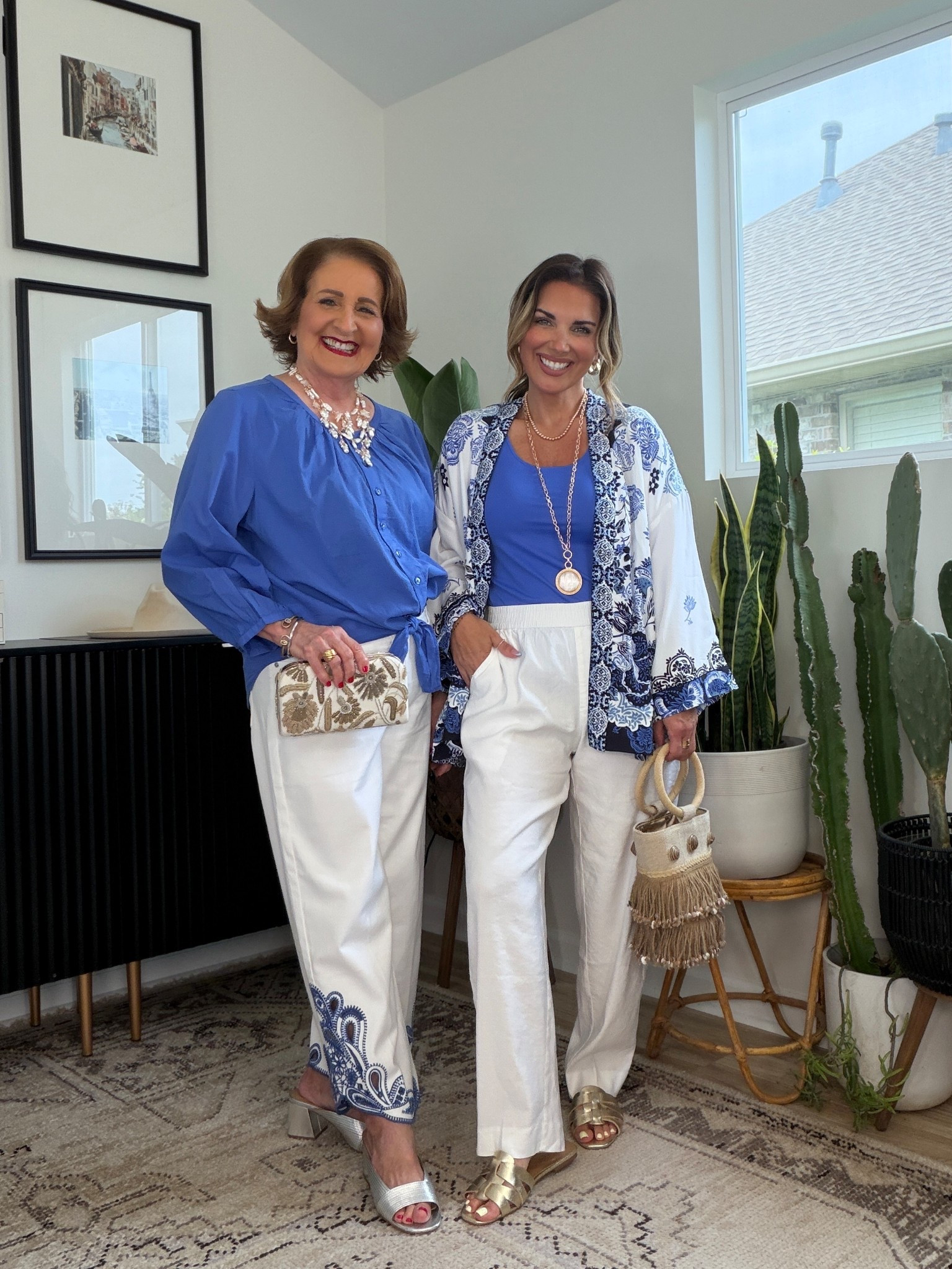 Outfit ideas for every occasion & every age!! We are both wearing size 0 in Chico’s which is equivalent to a size 6. 


#LTKOver40 #LTKSeasonal #LTKPetite