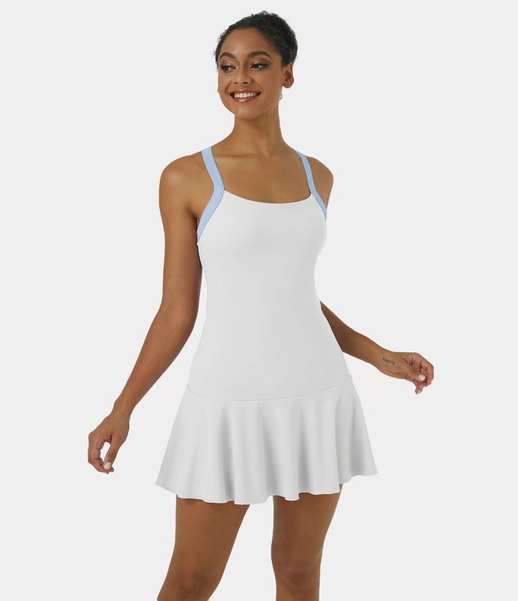 Women’s Everyday Cloudful™ Air Backless 2-in-1 Cool Touch Pickleball Dress-Tennis Star - HALA... | HALARA