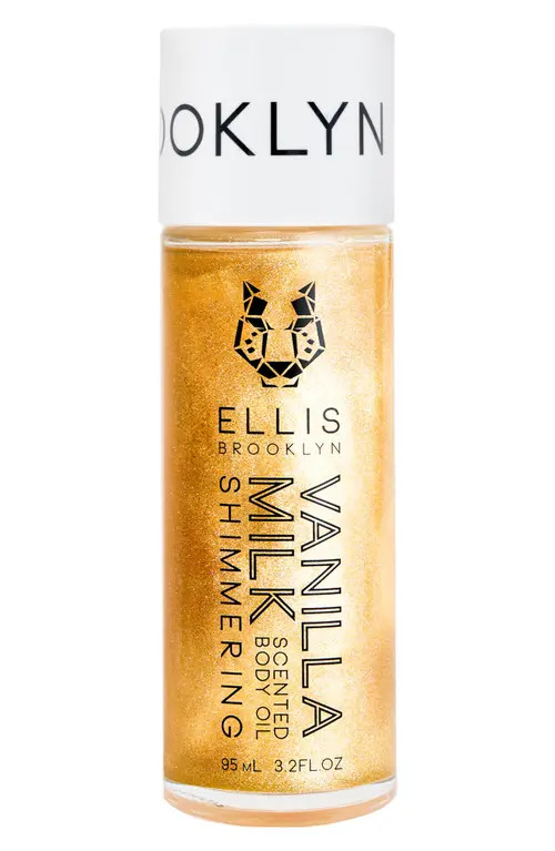 Ellis Brooklyn Vanilla Milk Shimmering Scented Body Oil at Nordstrom, Size 3.2 Oz | Nordstrom