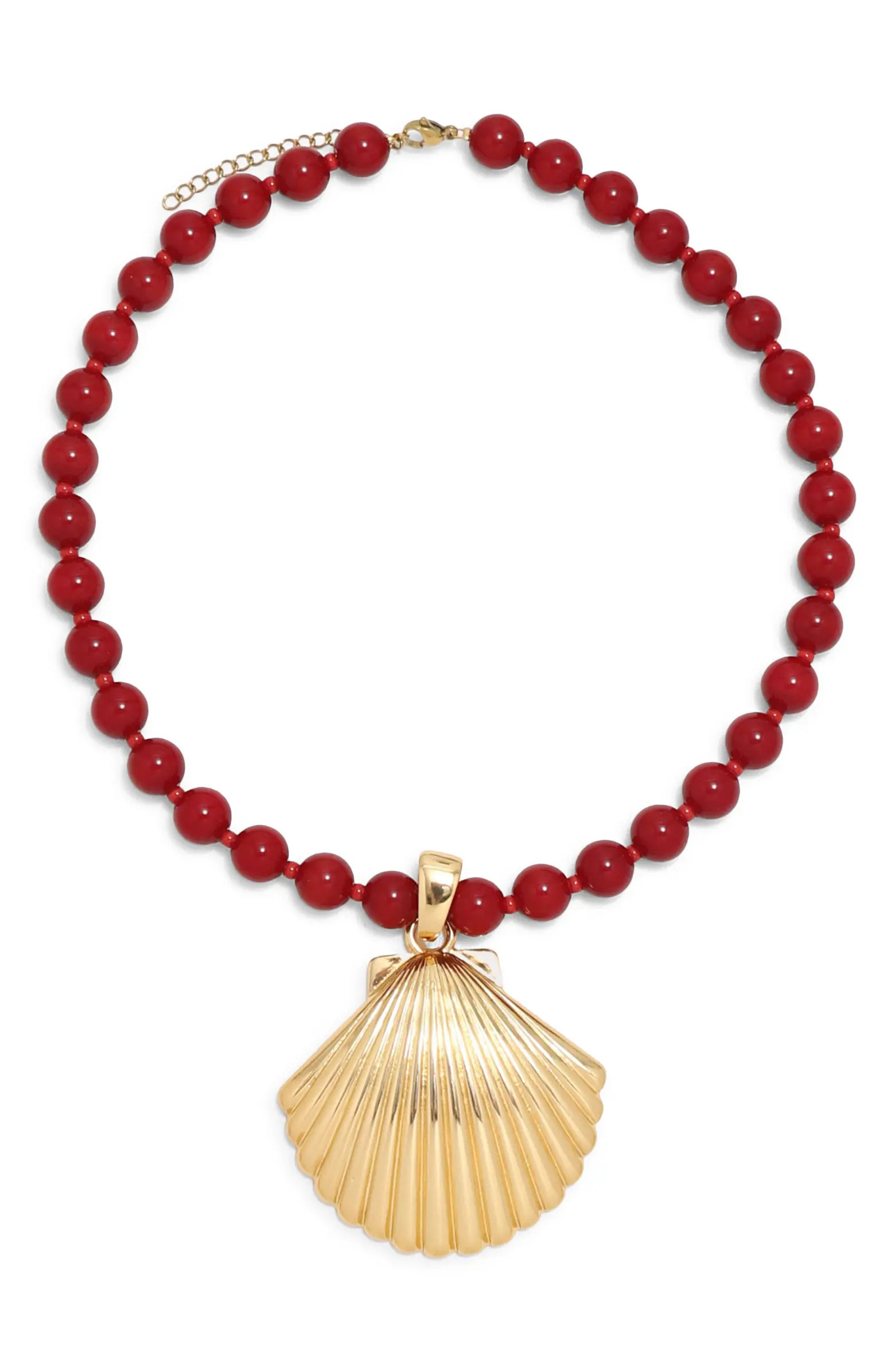 Petit Moments Creek Shell Pendant Necklace | Nordstrom | Nordstrom