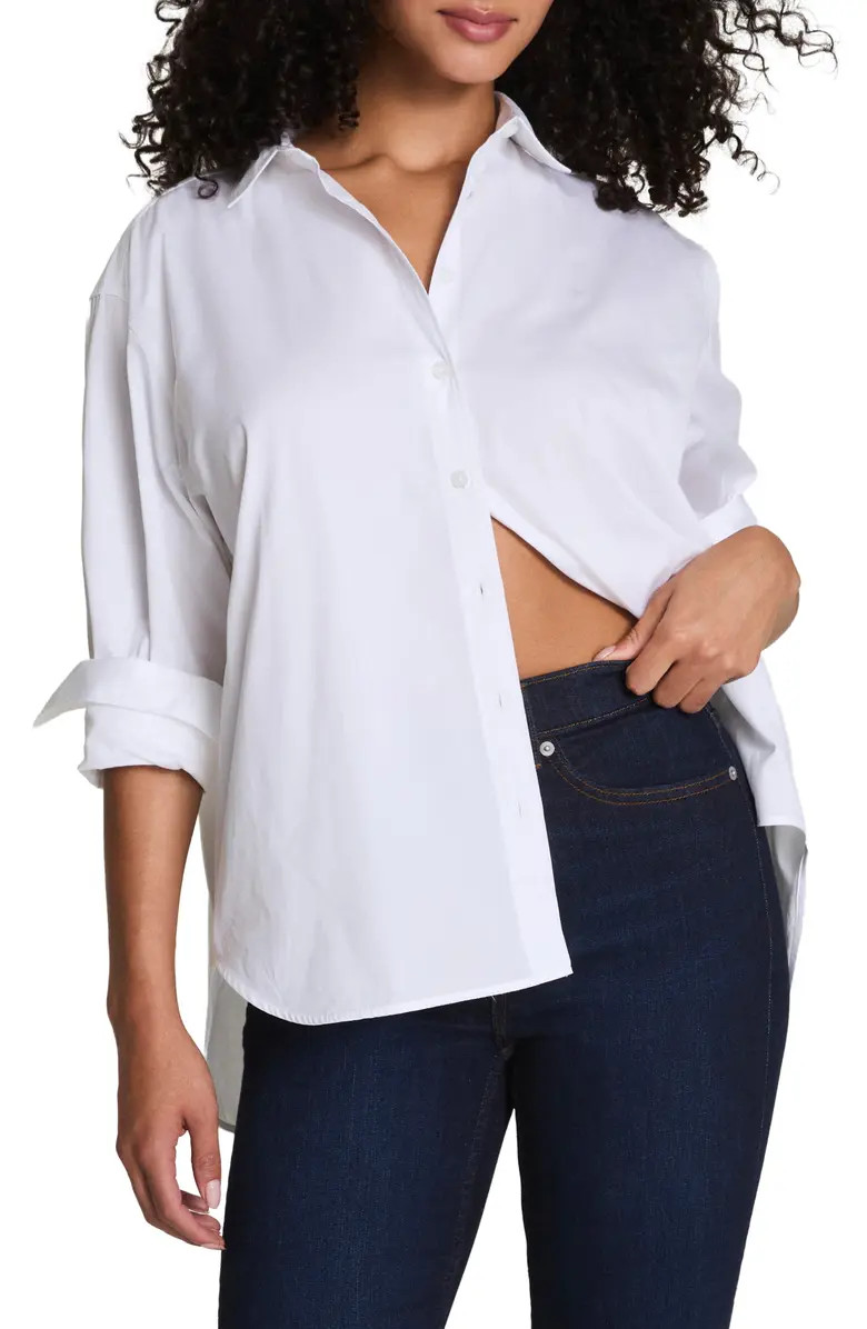 Relaxed Fit Poplin Button-Up Shirt | Nordstrom