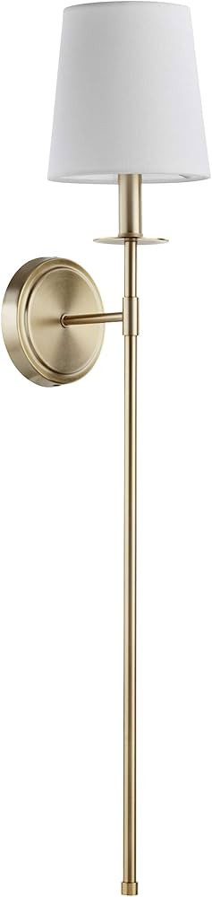 Quorum 514-1-80 Transitional One Light Wall Mount in Brass - Antique finish, | Amazon (US)