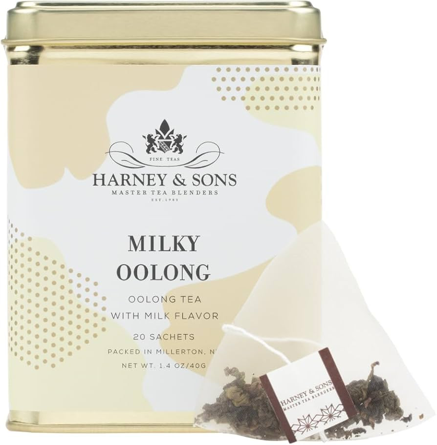 Harney & Sons Milky Oolong Tea, Tin of 20 Sachets | Amazon (US)