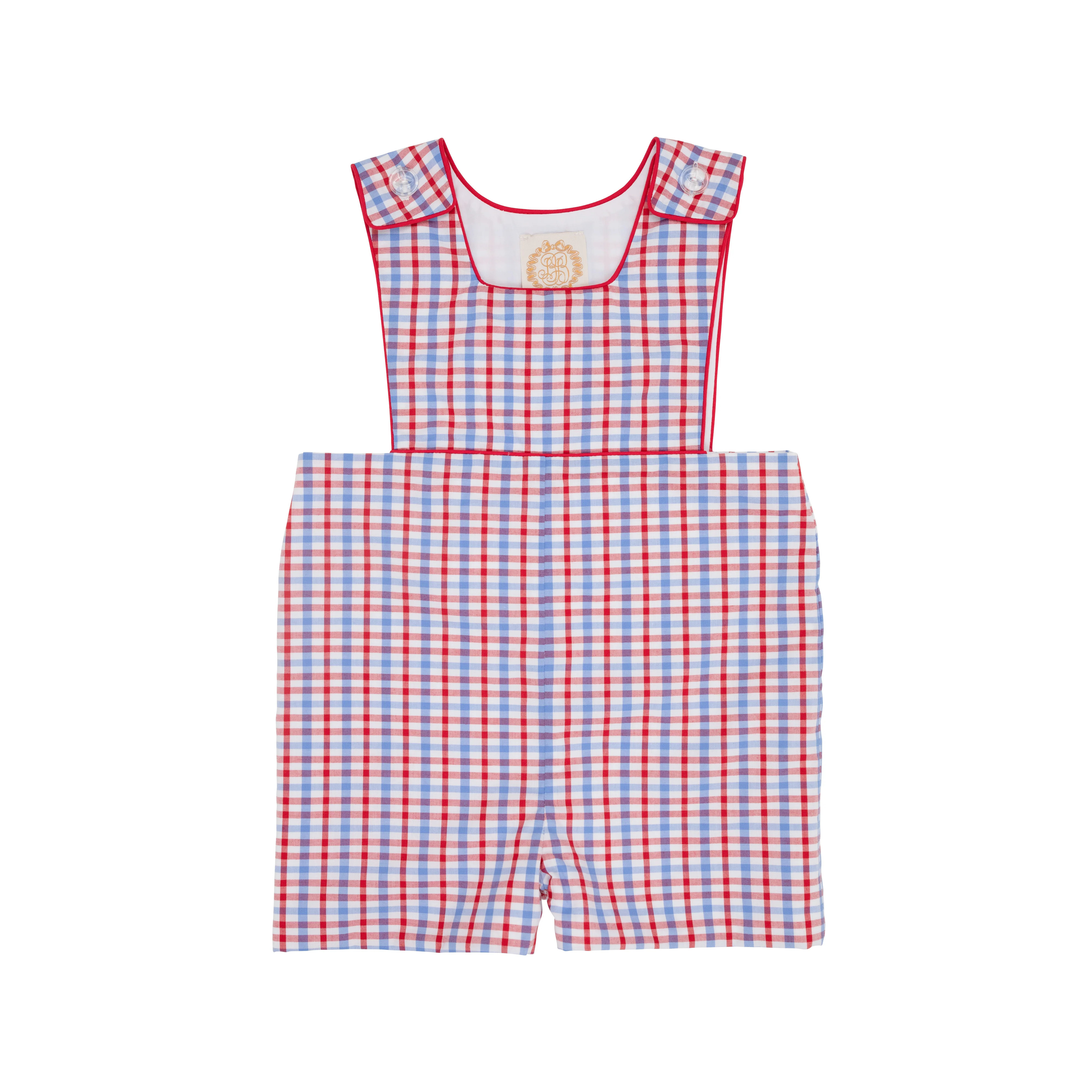 John Fitzgerald Jon Jon - Provincetown Plaid with Richmond Red | The Beaufort Bonnet Company