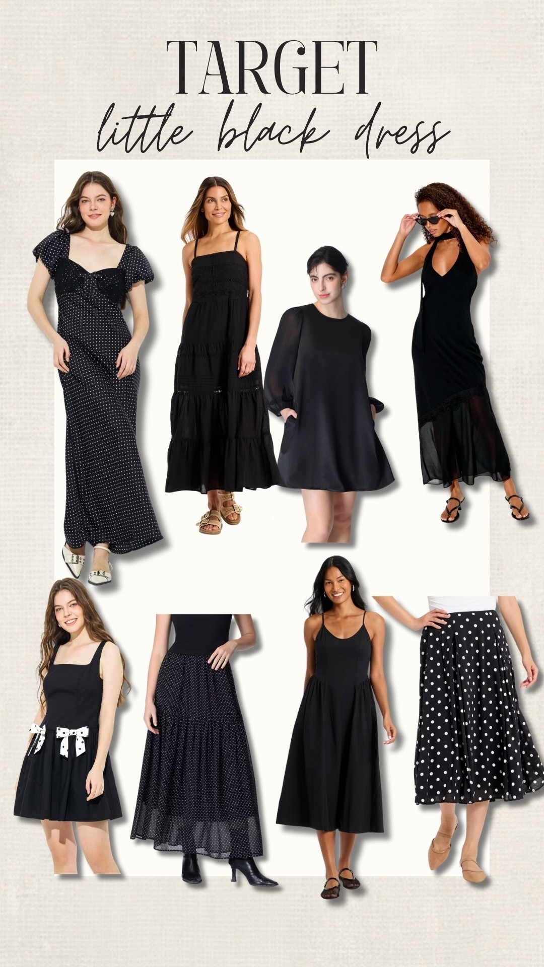Target new arrivals: little black dress edition 🖤 

#LTKootd #LTKSeasonal