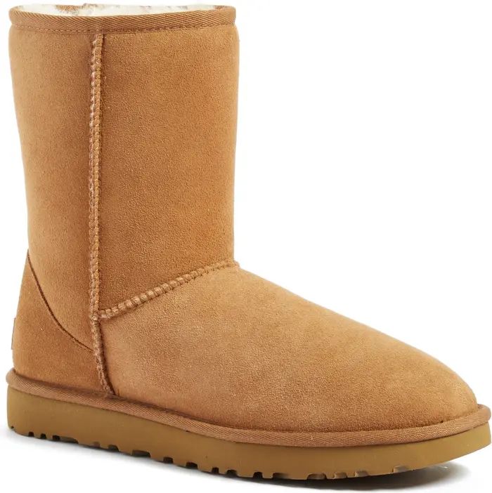 Classic II Genuine Shearling Lined Short Boot (Women) | Nordstrom