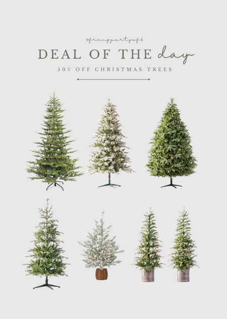50% off Christmas trees! Perfect time to upgrade your tree, or get a tree for your front porch!

#LTKhome #LTKSeasonal #LTKsalealert