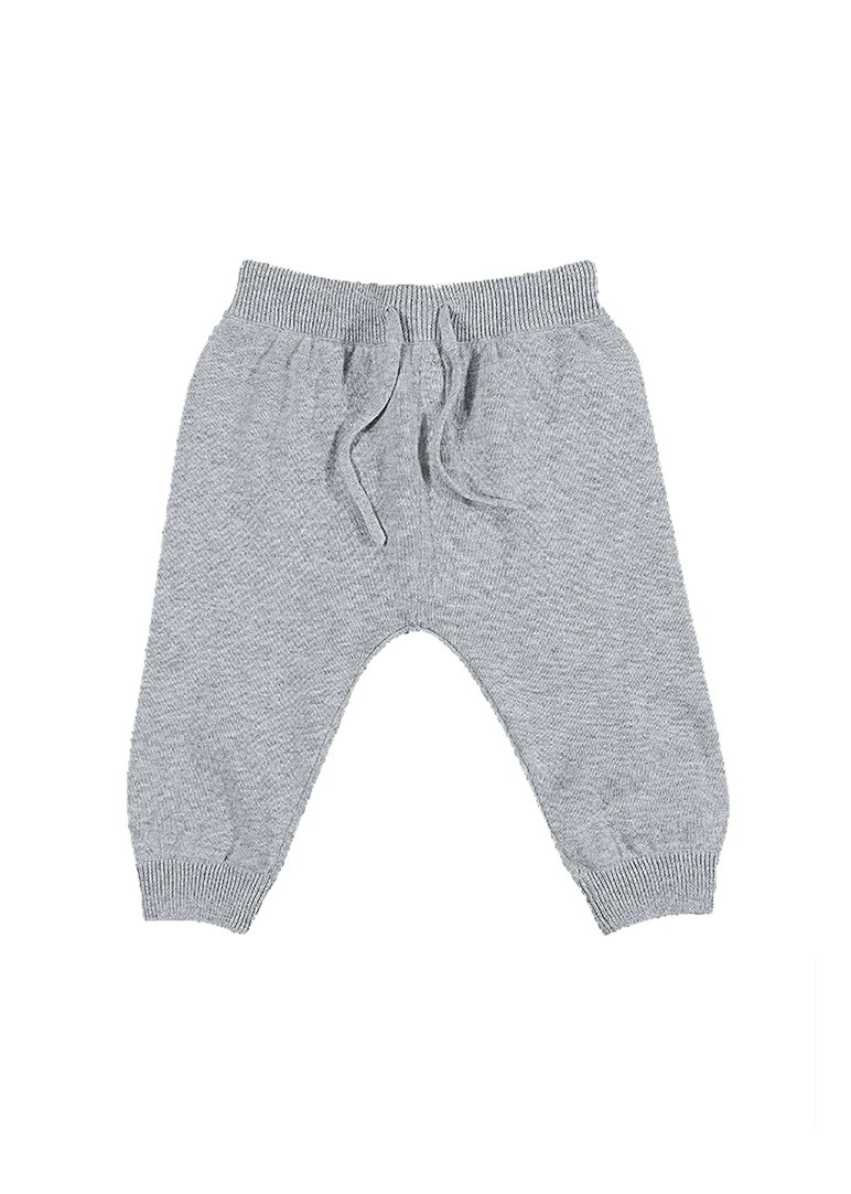Peyton Cotton Knit Pant - Grey | Giggle