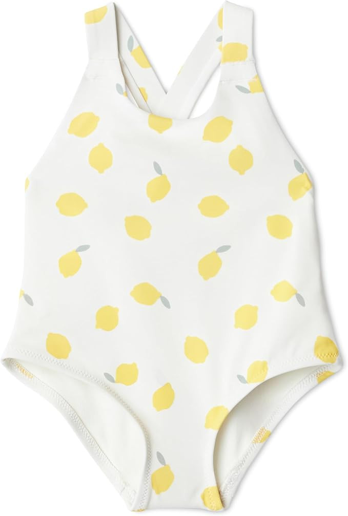 Amazon Essentials x Sofia Grainge Toddlers and Baby Girls' One-Piece Swimsuit with Crisscross Str... | Amazon (US)