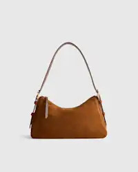 Italian Suede Small Shoulder Bag | Quince