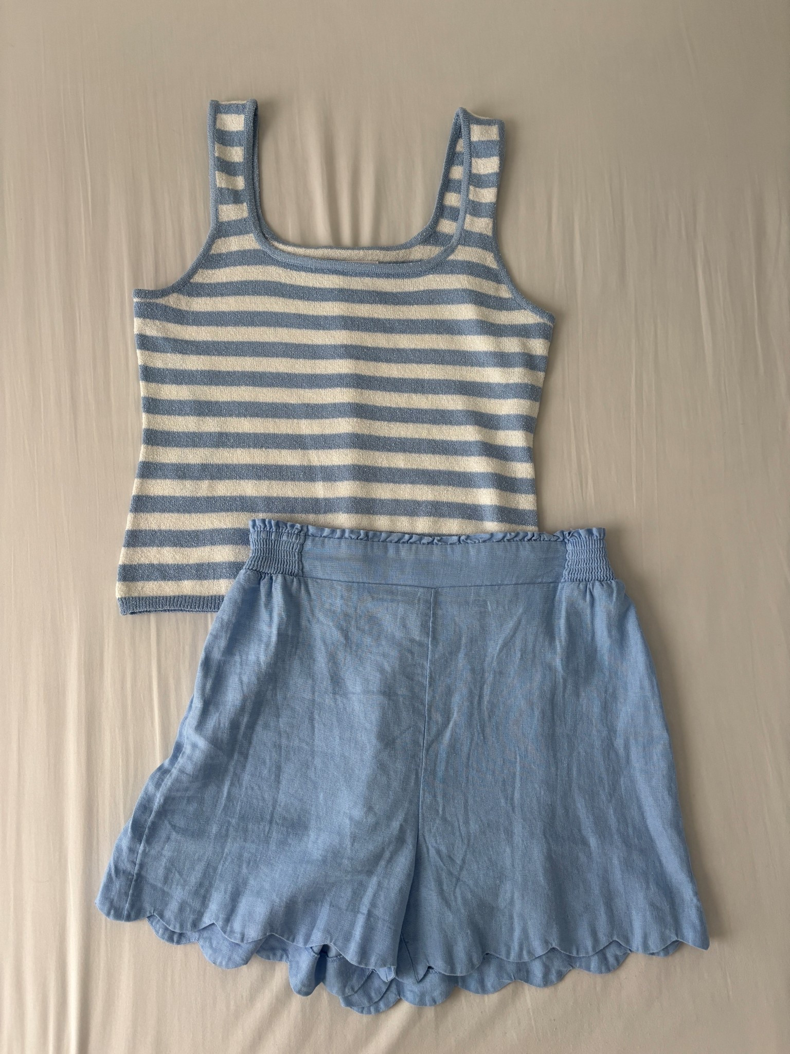 Summer set with beautiful scallop details 🩵

#LTKFindsUnder50 #LTKMidsize #LTKStyleTip