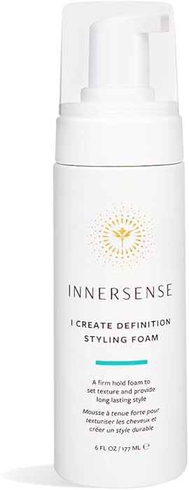 INNERSENSE Organic Beauty - Natural I Create Definition Styling Foam | Clean Haircare For Long-La... | Amazon (US)