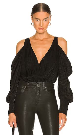 x REVOLVE Ginger Bodysuit in Black | Revolve Clothing (Global)