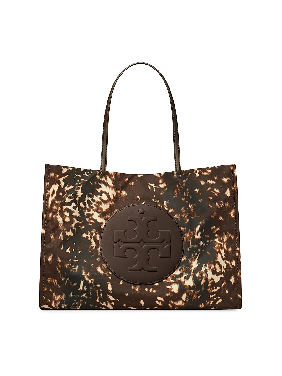 Women's Ella Printed Logo Tote Bag - Fall Fawn | Saks Fifth Avenue