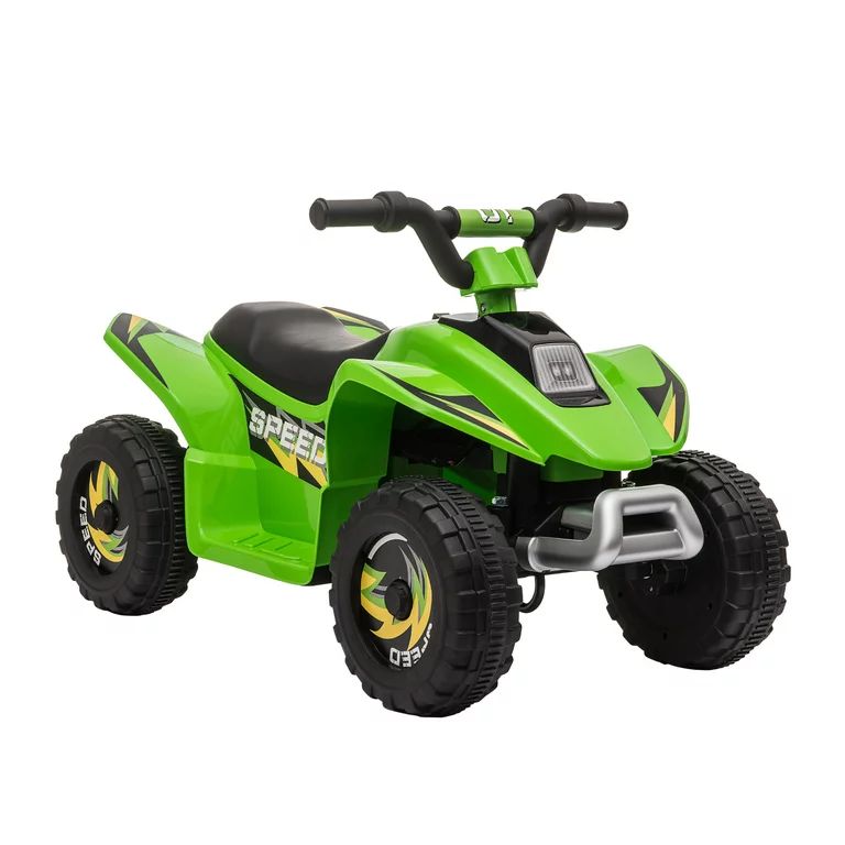 Aosom 6V Kids Electric Ride on Car ATV Toy Quad Bike Four Big Wheels w/ Forward Reverse Functions... | Walmart (US)