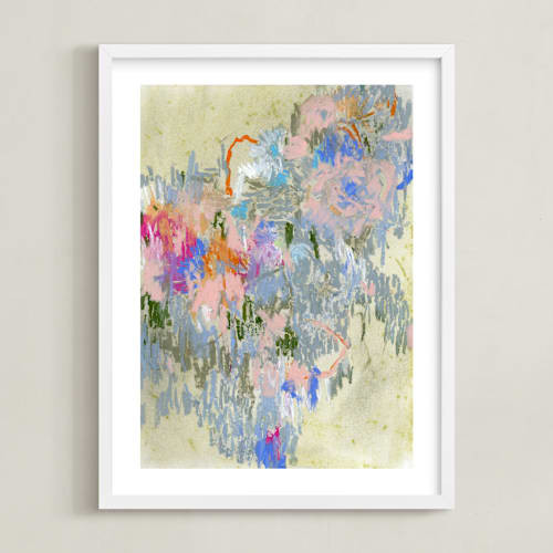 Pastel Garden Limited Edition Fine Art Print | Minted