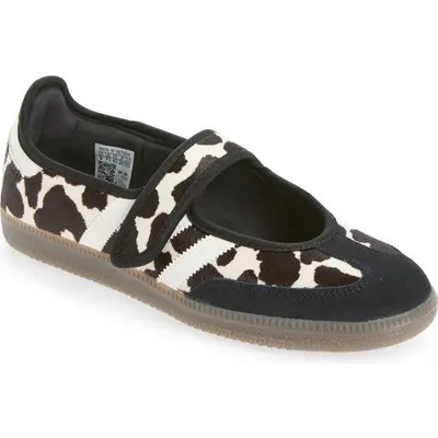 adidas Samba Jane Sneaker in White/Alumina/Black at Nordstrom, Size 9.5 | Nordstrom