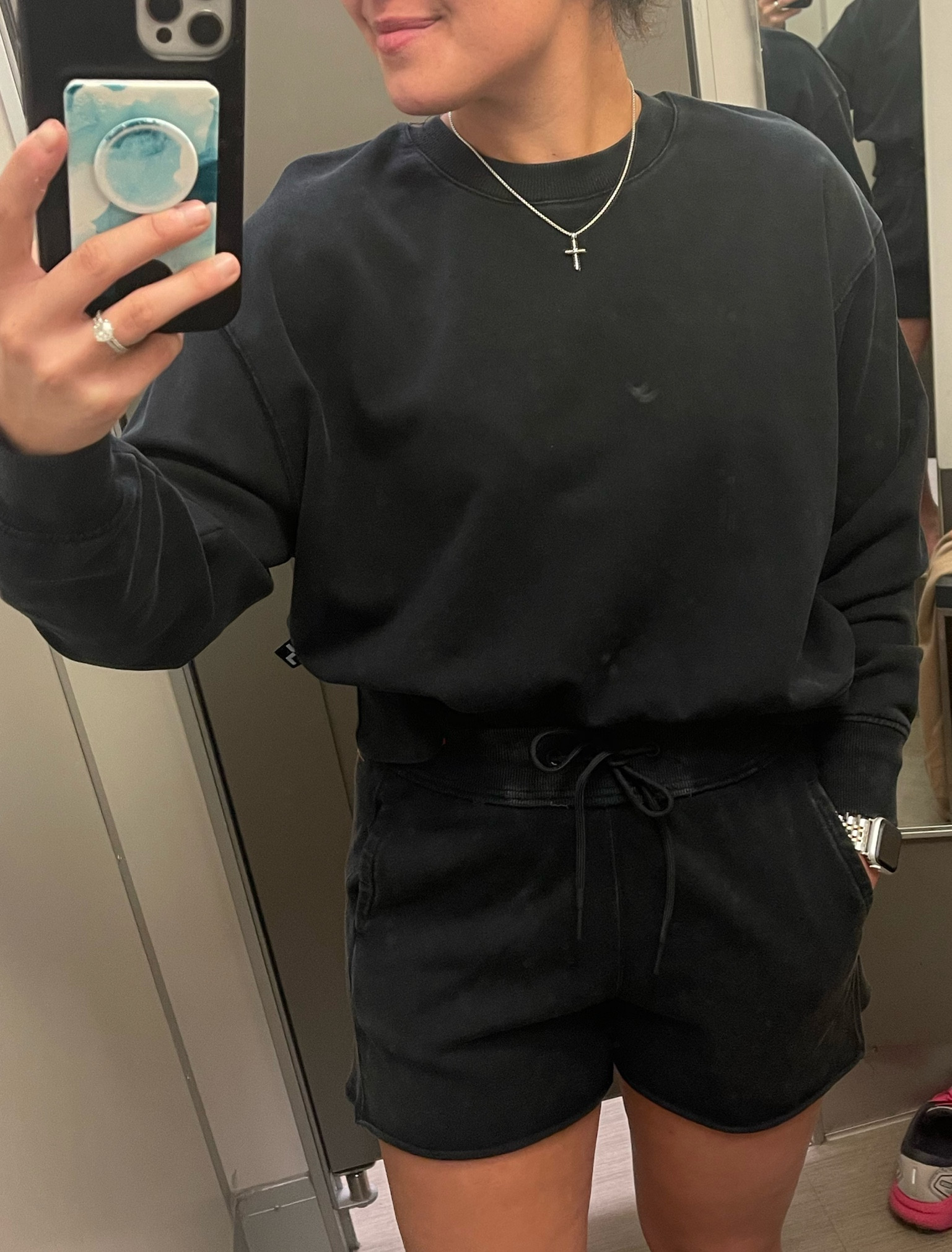 Picked up some new 2-piece sets at target this week! Perfect for fall! Comes in three colors - wearing a small in both!

Set, loungewear, fall clothes, fall fashion, matching set, black set, sweatshirt, pullover, comfortable clothes, comfy, Lounge, sleep, sleep wear, sets, fall, warm, cheap set, cheap, sale, deal, deal alert, fitness, exercise, terry cloth

#LTKunder50 #LTKSeasonal #LTKfit