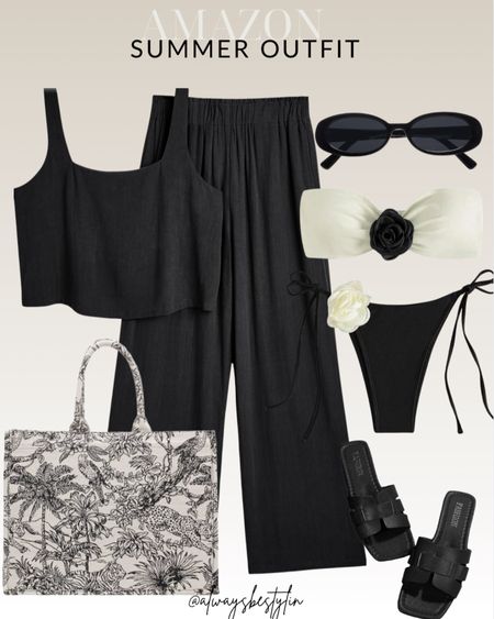 Amazon summer outfit for vacation, resort wear looks, amazon fashion finds, Amazon spring Style, Amazon’s swim, Amazon two piece set, spring outfits, tote bag, sandals, country concert outfit, wedding guest, 

#LTKstyletip #LTKsalealert #LTKSeasonal