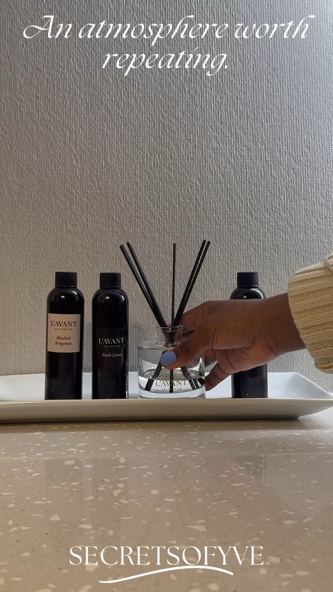 SecretsofYve: use code YVONNE20. L’AVANT Collective’s refill ritual brings continuity to the spaces I cherish most; where bergamot meets soft florals, and sandalwood lingers like a second skin.
Because true luxury doesn’t fade. It evolves.
#Secretsofyve #ltkgiftguide
Always humbled & thankful to have you here.. New posts daily at 3pm & 4:15pm EST. 
CEO: PATESI Global & PATESIfoundation.org
@secretsofyve : where beautiful meets practical, comfy meets style, affordable meets glam with a splash of splurge every now and then. I do LOVE a good sale and combining codes! #ltkstyletip #ltksalealert #ltku #ltkplussize #ltkmidsize #ltkover40 #ltkpetite #ltkvlog #ltktravel #ltkmens #ltkstorytime #ltkmomlife #ltkdayinmylife #ltkmorningroutine #ltkselfcare #ltkbump #ltktall secretsofyve

#LTKSeasonal #LTKWedding #LTKHome