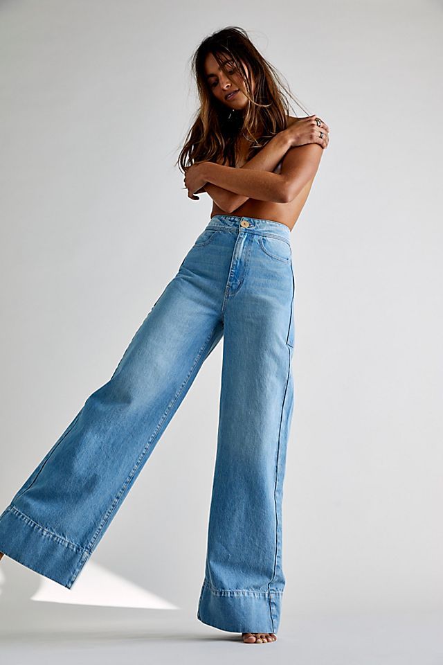 Talia Trouser Jeans | Free People (Global - UK&FR Excluded)