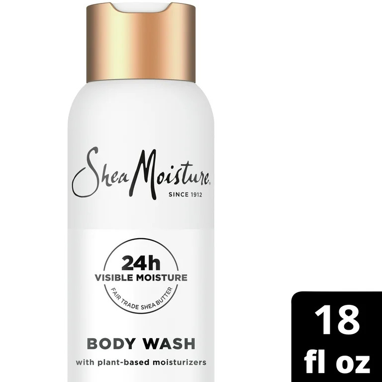 SheaMoisture Hydrating Liquid Body Wash for Women Virgin Coconut Oil, 18 oz - Walmart.com | Walmart (US)