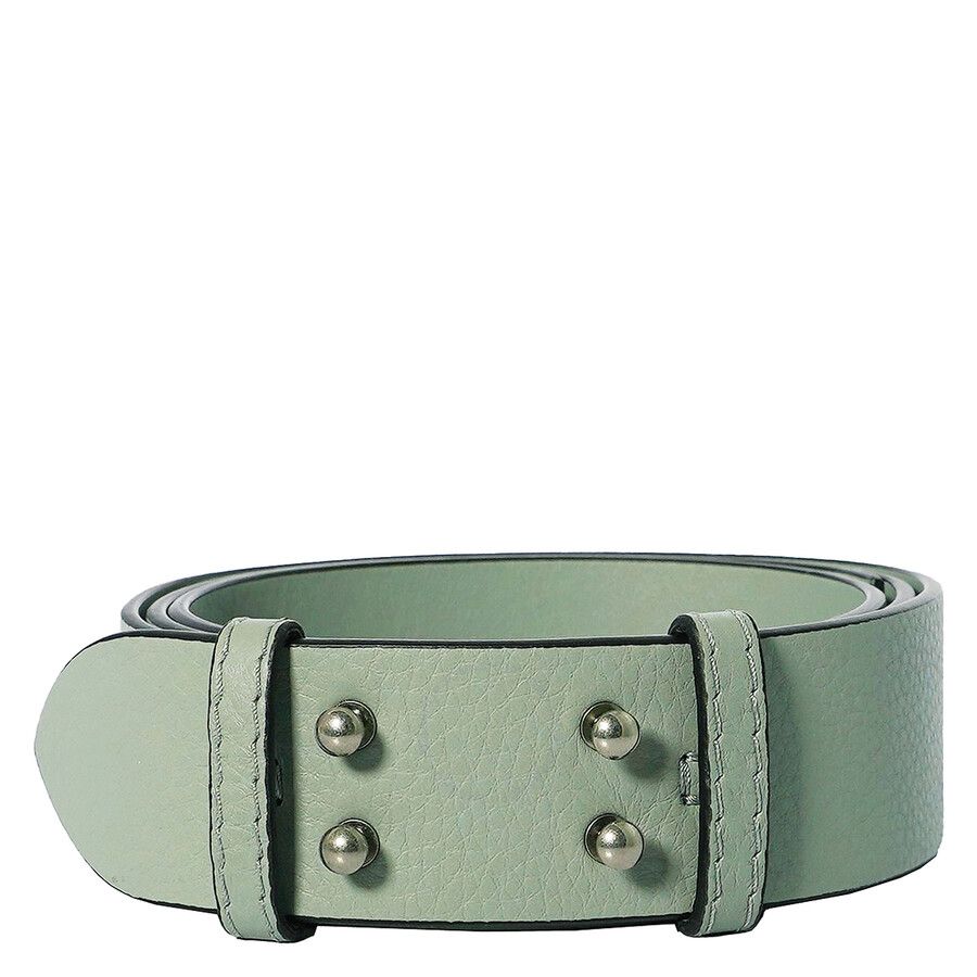 Ladies Grey Blue Small Belt Bag Grainy Leather Belt | Jomashop.com & JomaDeals.com