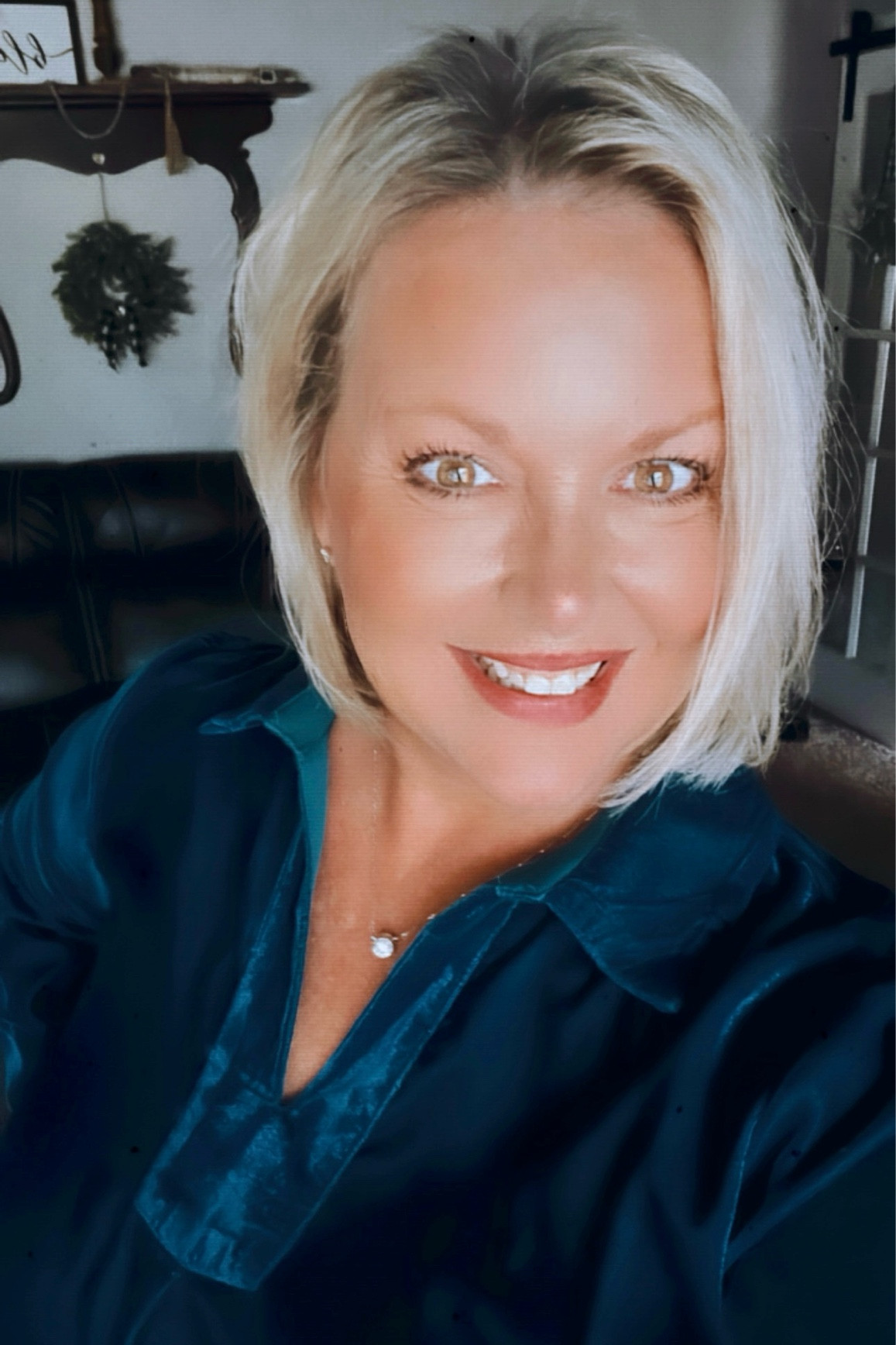 I’m putting all of my makeup here in this one post—I keep it pretty simple around here. Even though I’m using a filter in this picture, it only smooths out my freckles and lightens my eye color a tad ~ the rest is me. I’m a natural brunette with blonde highlights and fair skin with brown eyes for reference. Thank you!

#LTKStyleTip #LTKOver40 #LTKBeauty