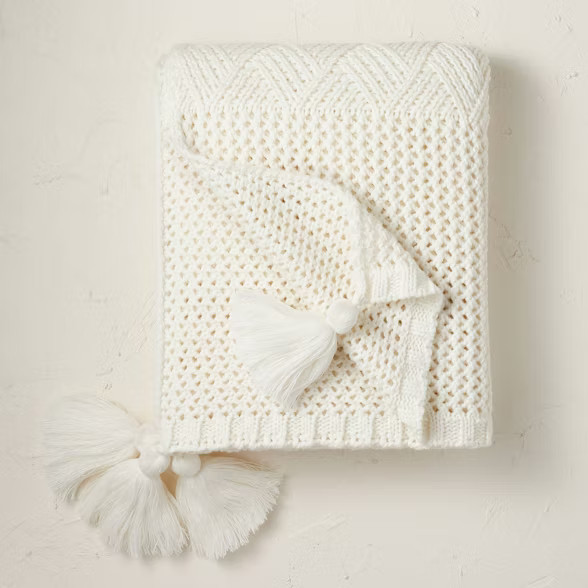 Heathered Knit Throw Blanket - Opalhouse™ designed with Jungalow™ | Target