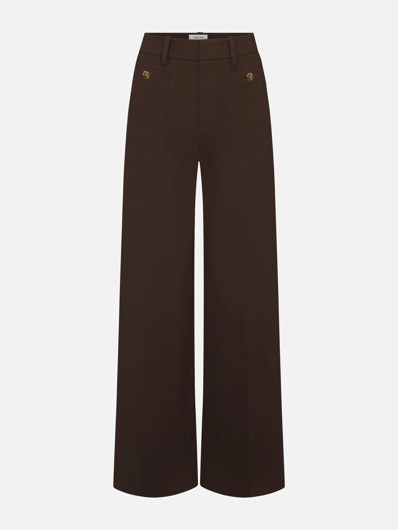 THE SLIM PALAZZO TROUSER AMERICANO | Frame Denim