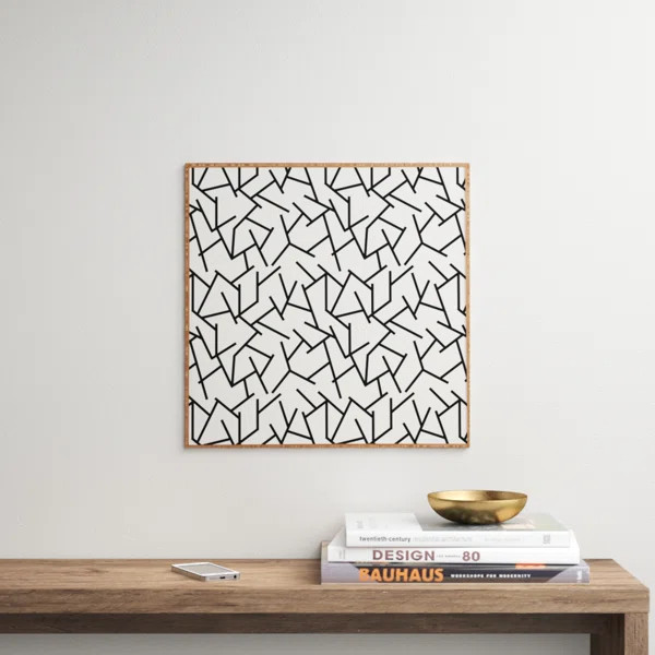 Haystack - Picture Frame Minimalistic on Wood | Wayfair North America