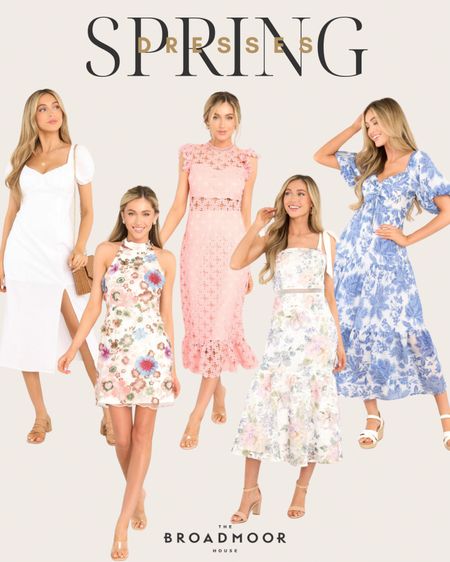 Spring dresses!

Vacation outfit, beach, dress, spring outfit, floral, dress, white dress, date night, church, Easter, outfit, Easter, dress, family pictures, 

#LTKfindsunder100 #LTKstyletip #LTKSeasonal