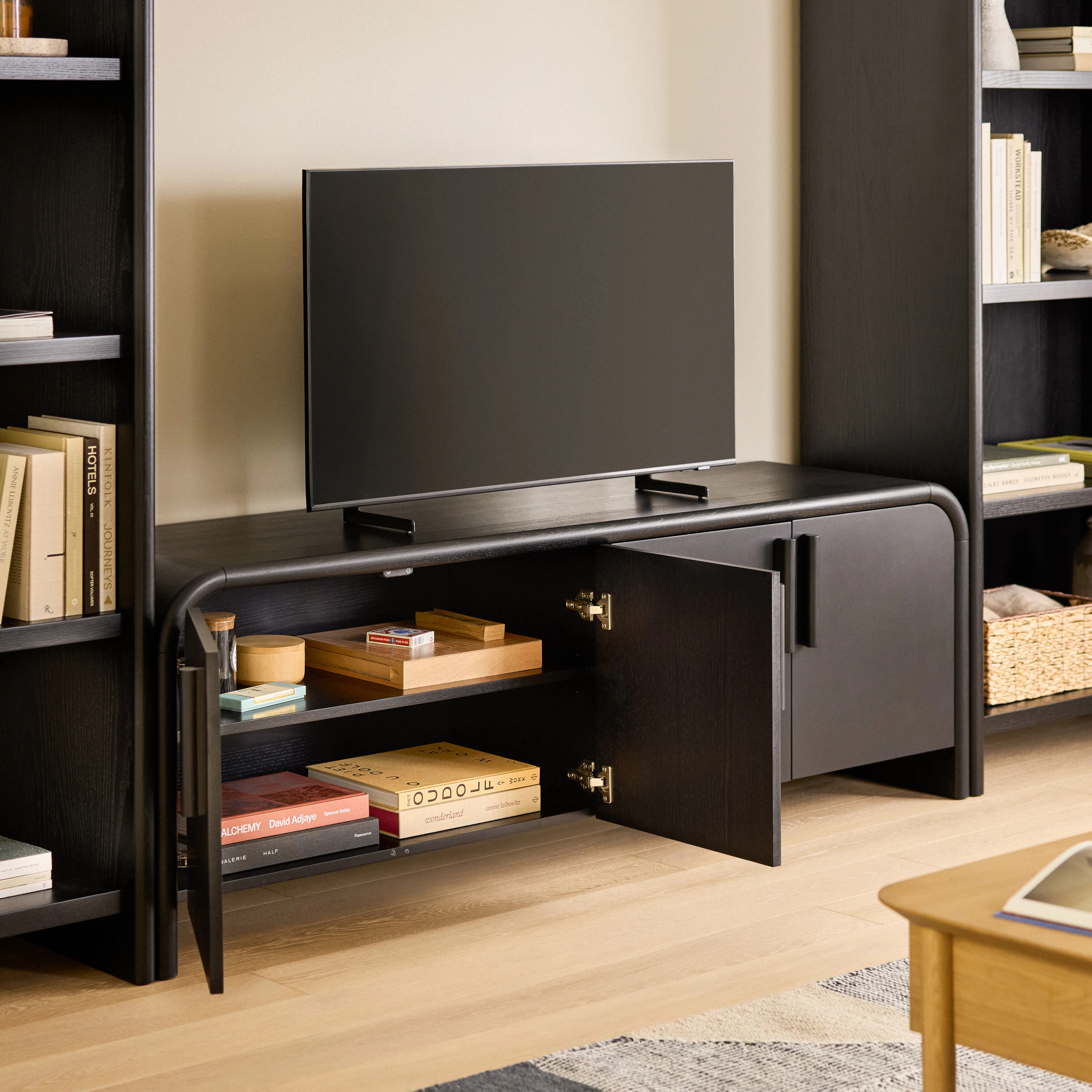 Faydra 70" Media Unit - Black | Article