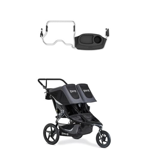 BOB Gear Revolution Flex 3.0 Duallie Double Jogging Stroller, Graphite Black | Amazon (US)
