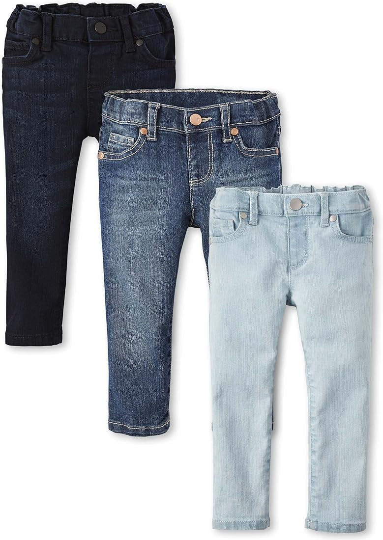 The Children's Place Baby-Girls and Toddler Girls Basic Skinny Jeans | Amazon (US)