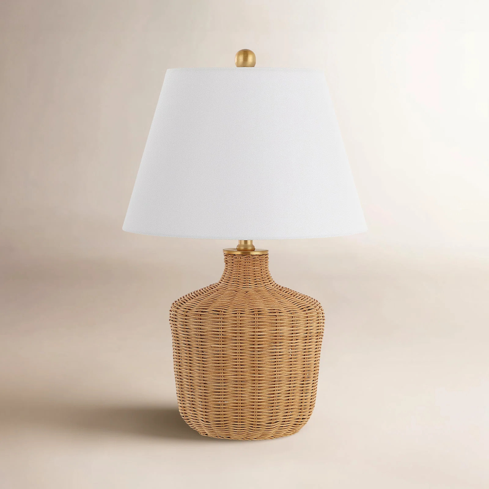 Nabila Wicker/Rattan Table Lamp | Birch Lane