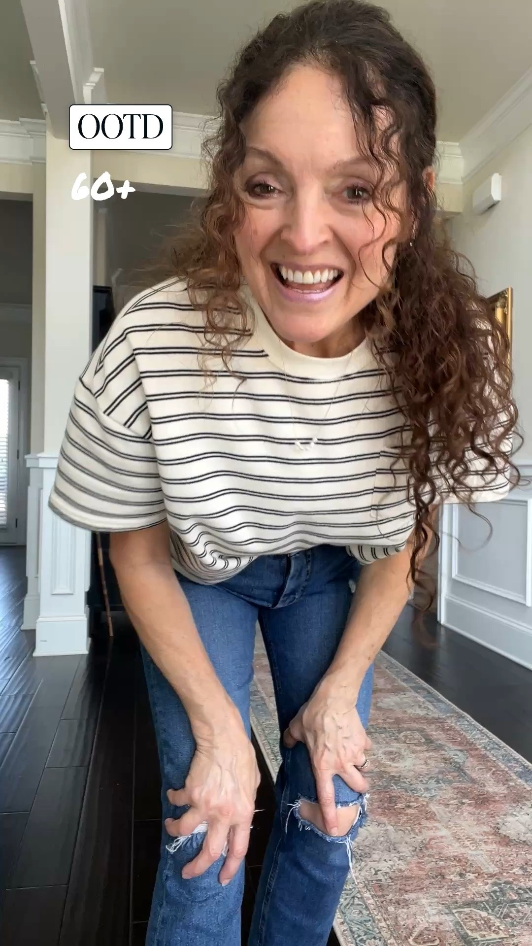 #OOTD 60+
Just running a few errands so wearing the comfy Chaco‘s along with these Pilcro jeans and a boxy t￼🙂

#LTKootd #LTKOver40