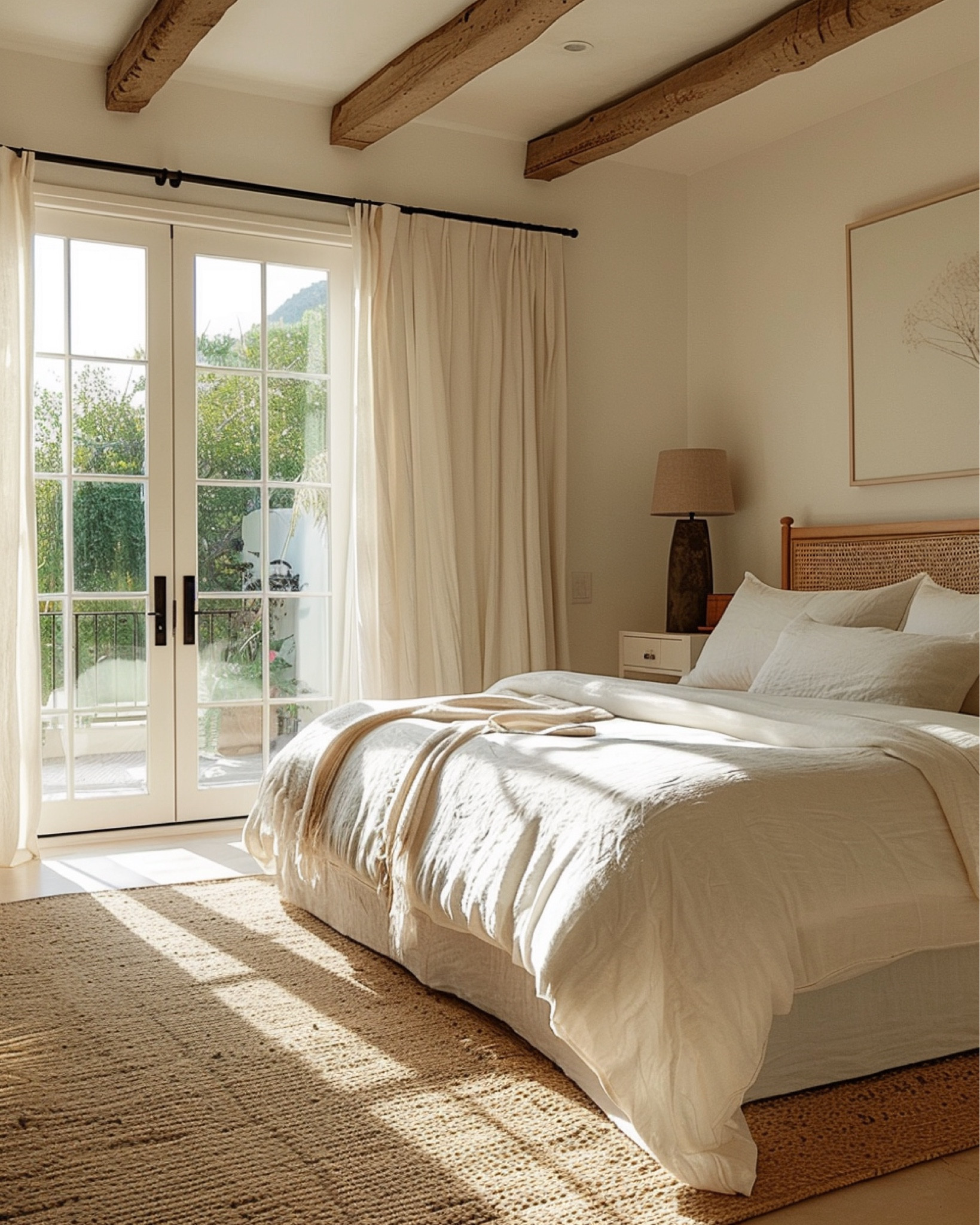 Bedroom with a balcony - yes please  

#LTKFindsUnder100 #LTKHome #LTKFamily