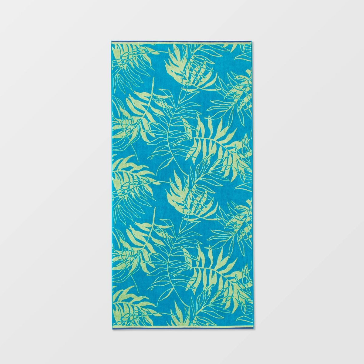 XL Jacquard Palm Leaf Beach Towel - Sun Squad™ | Target