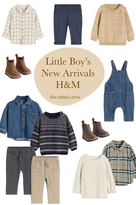 Little boy’s new arrivals for fall at H&M 

#toddlerclothes #babyclothes #babystyle #fallwardrobe 

#LTKkids #LTKbaby #LTKSeasonal