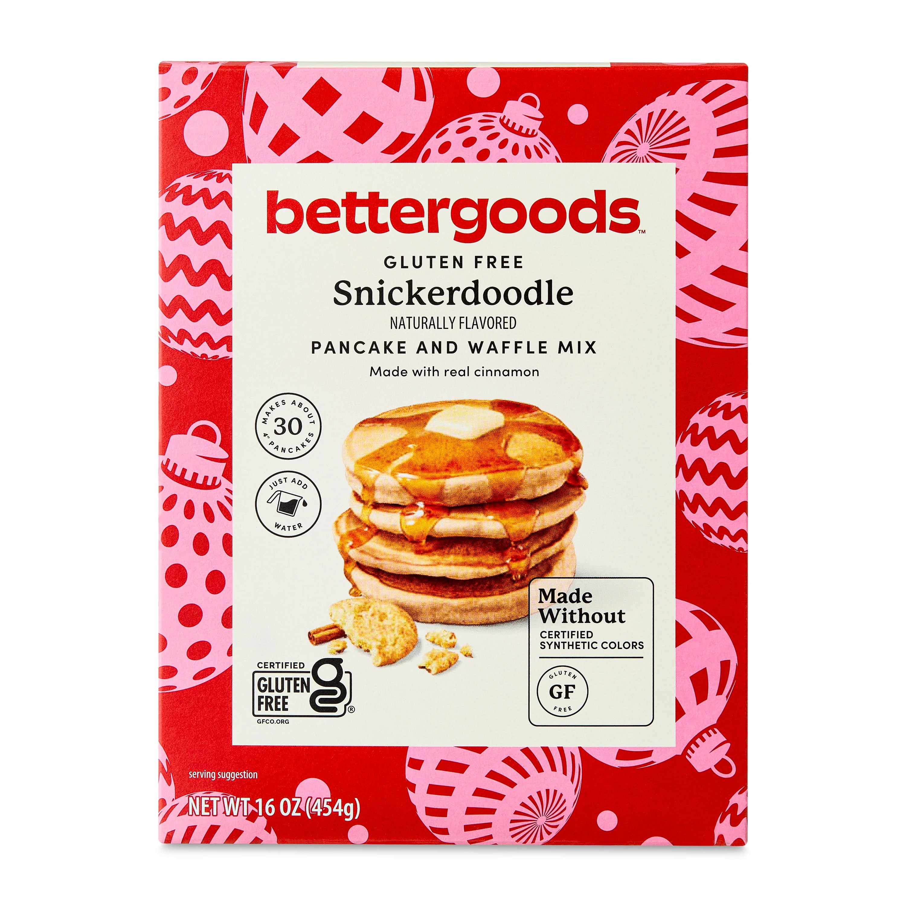 bettergoods Gluten-Free Snickerdoodle Pancake & Waffle Mix, 16 oz | Walmart (US)