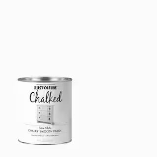 30 oz. Linen White Ultra Matte Interior Chalked Paint | The Home Depot