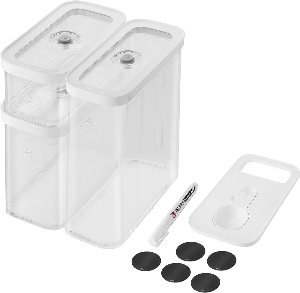 ZWILLING Fresh & Save CUBE Storage Organizer, 5-Piece Medium Set, Pantry Organizers and Storage, ... | Amazon (US)