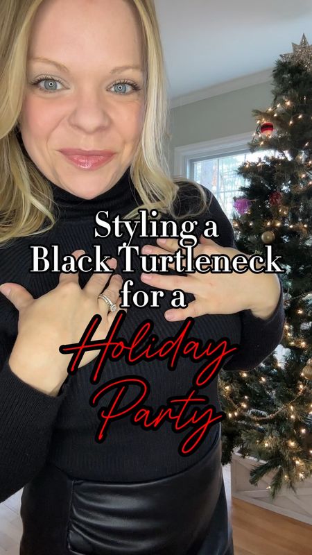 Wrap me up, I’m ready to party! 🌲🎅 🎁 



This Reoria cropped Turtleneck is great for all winter and holiday styles looks! The cropped style makes it perfect for high waisted skirts and pants and the ribbed material is super flattering! I have linked the turtleneck below along with some similar items for the faux leather mini skirt, black tights and loafers! 

#LTKHoliday #LTKSeasonal #LTKVideo