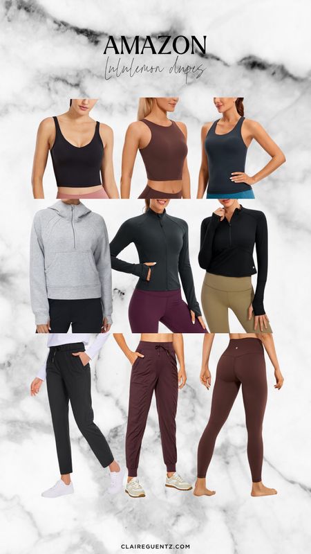 Lululemon dupes from Amazon, looks for less, athleisure, fitness wear

#competition

#LTKFind #LTKfit #LTKunder50